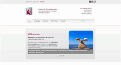 Desktop Screenshot of praxis-barnes.de
